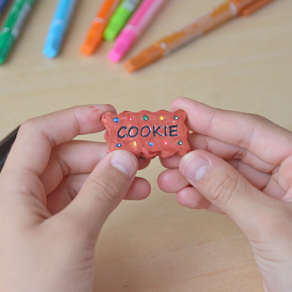 子供向け ワークショップ向け工作キット（お絵かきクッキーマグネット）